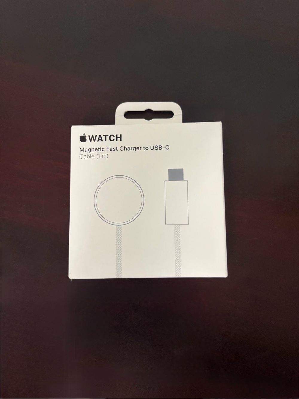 Apple Watch Magnetic Fast Charger to USB-C Cable (White)
